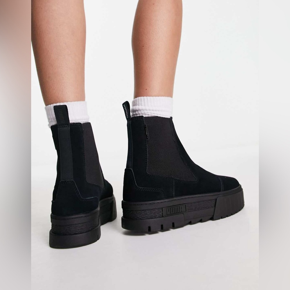 PUMA Women's Black Ankle Boots